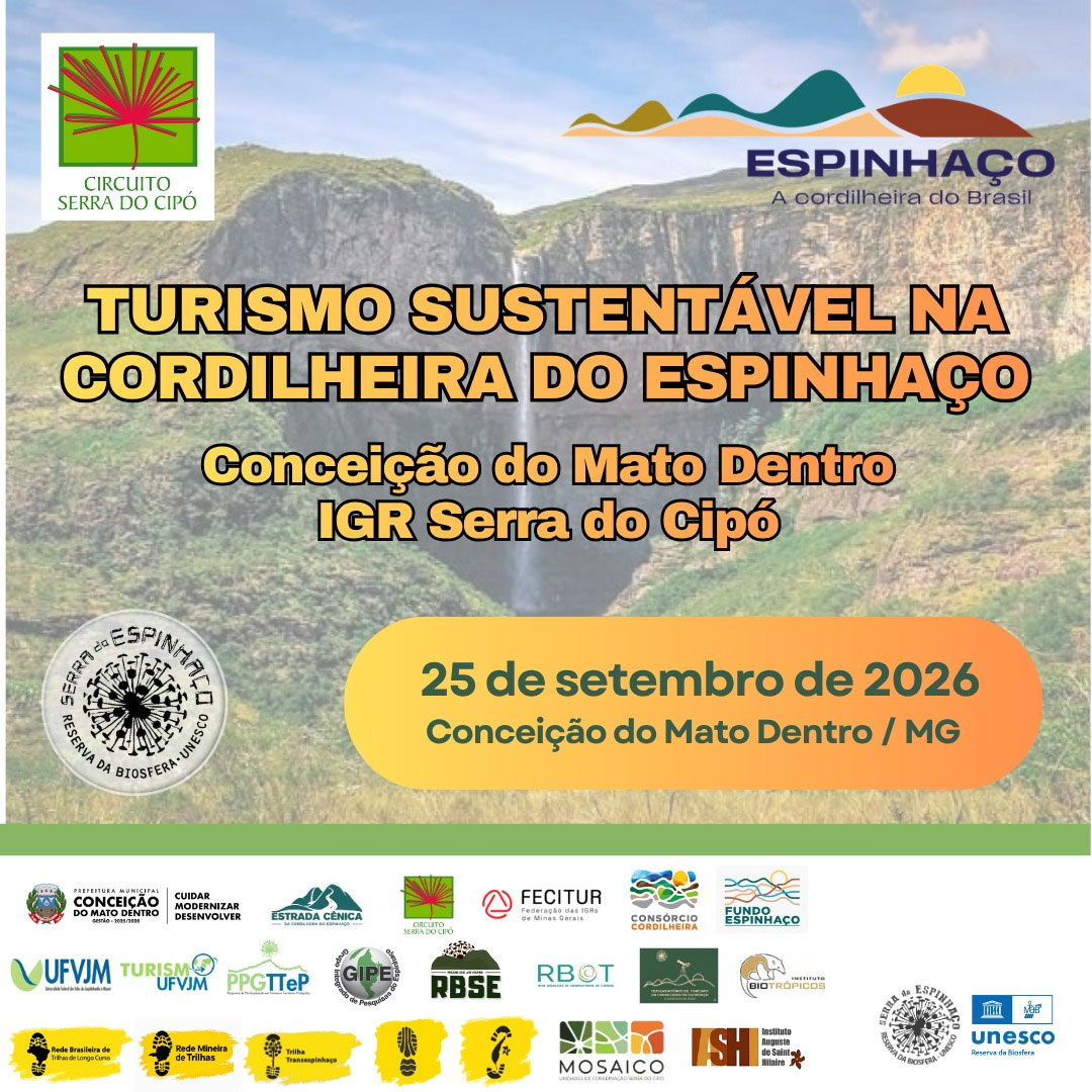 TURISMO SUSTENTÁVEL NA CORDILHEIRA DO ESPINHAÇO | IGR SERRA DO CIPÓ